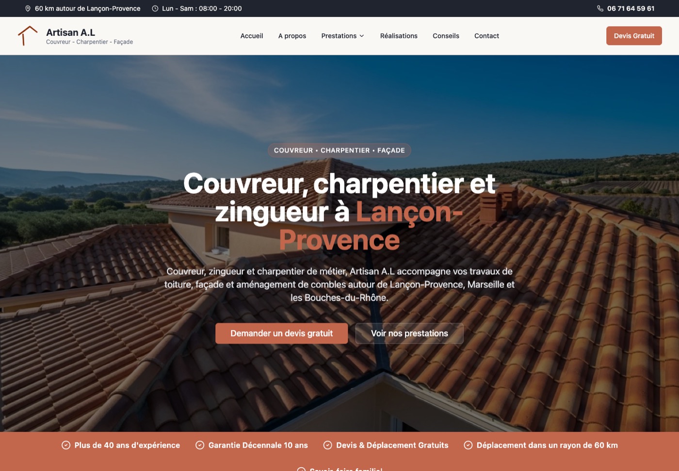 Aperçu du projet A.L. Lançon